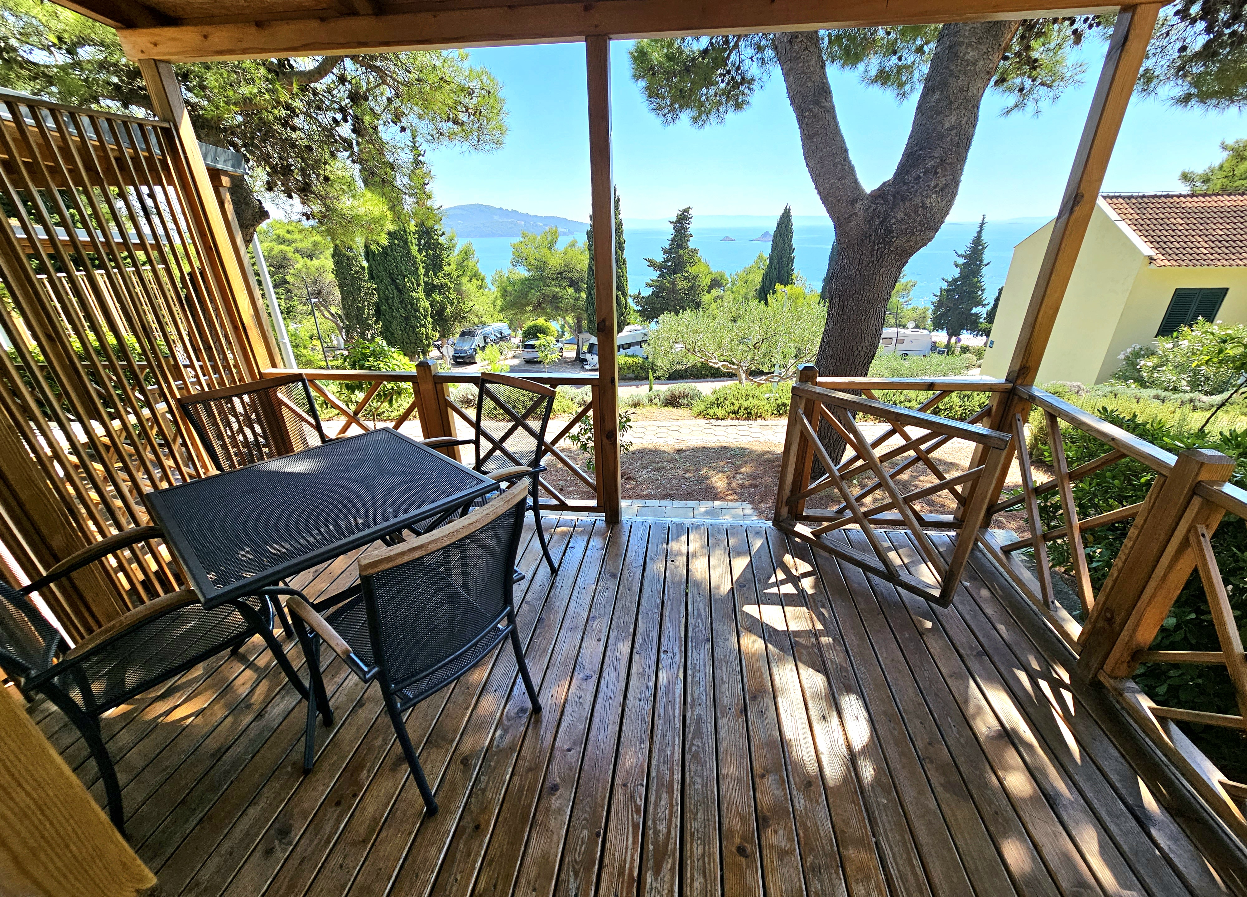 Casa mobile Standard con terrazza e vista mare