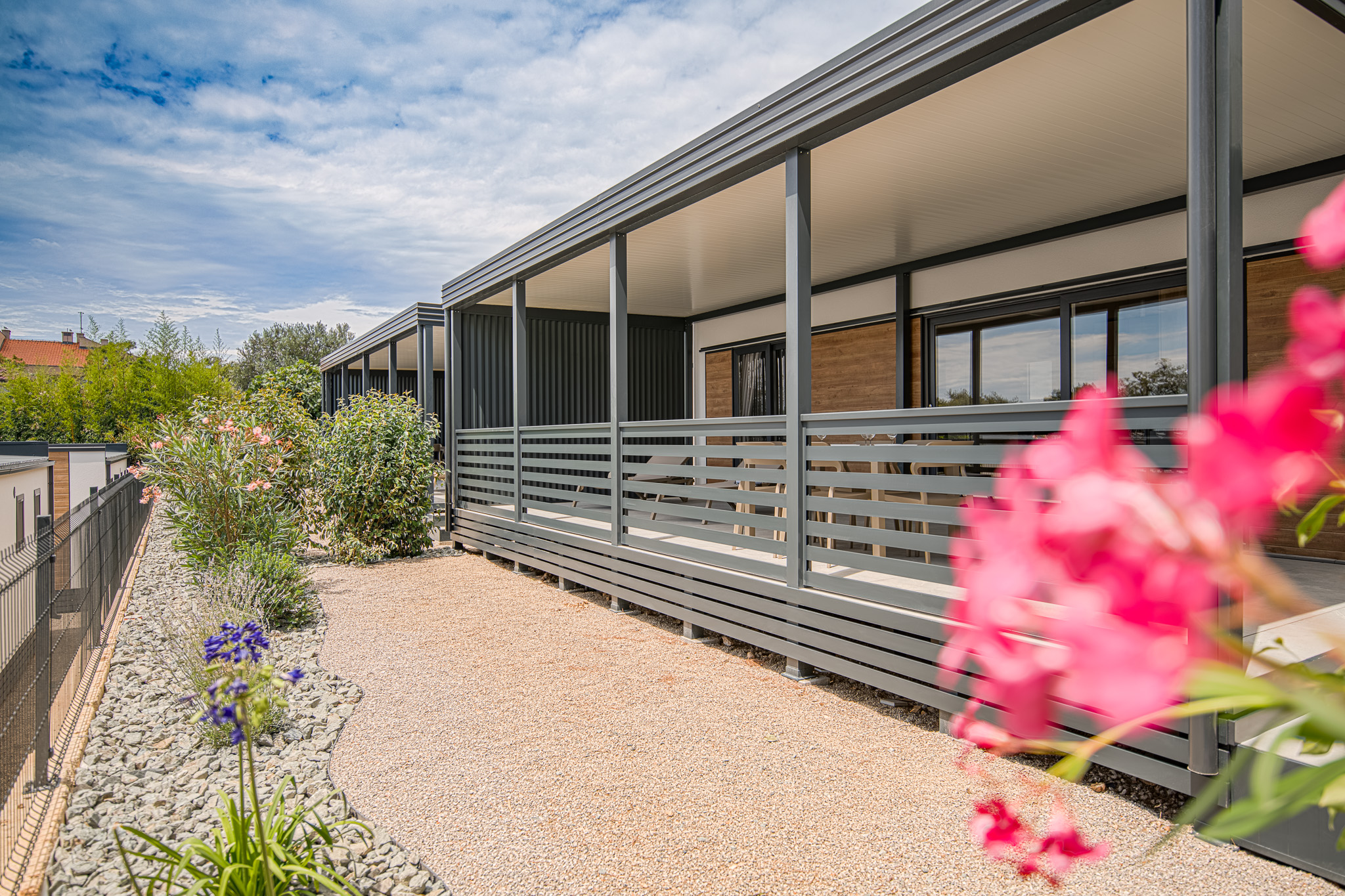 *NOUVEAU Deluxe Mobil Home Olive avec Vue Mer