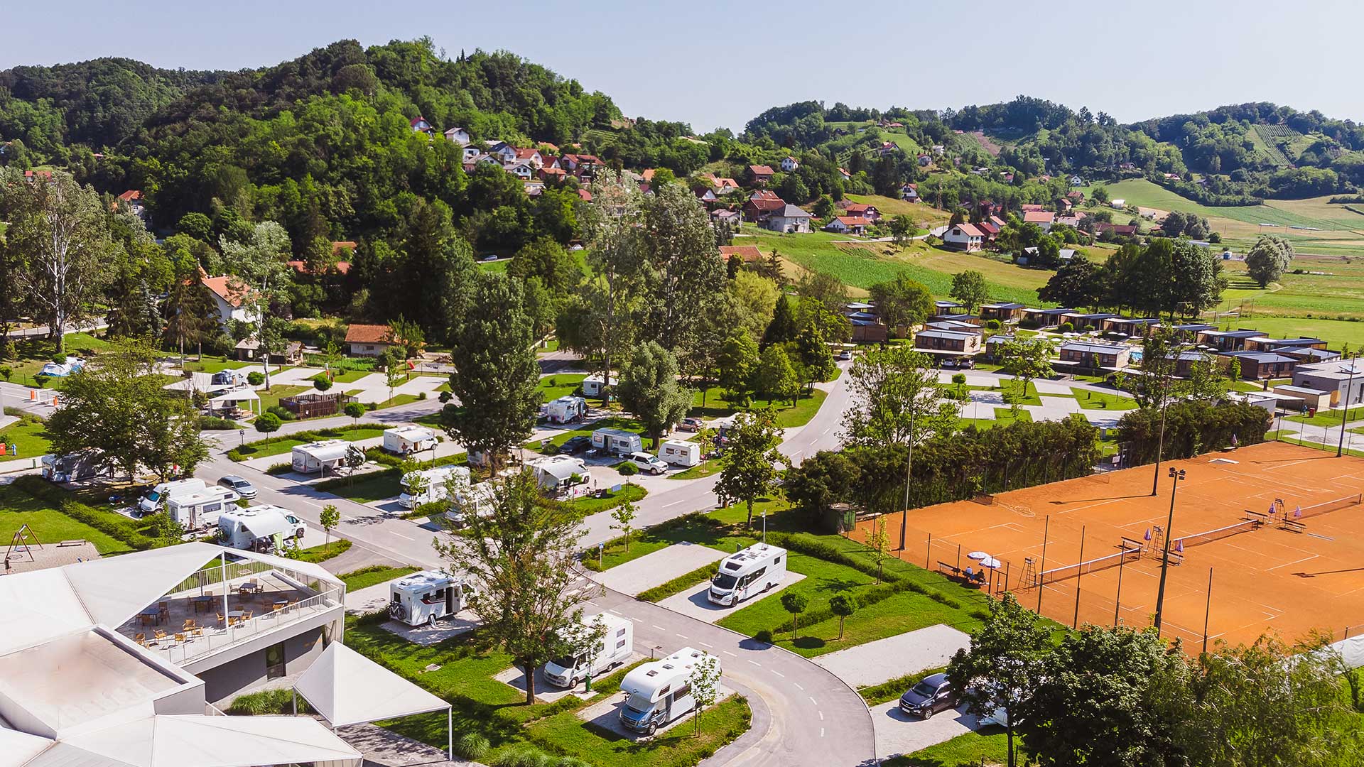 Tent, trailer or caravan site rental zone A
