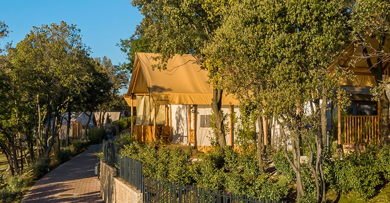 Sunset Glamping Zelt für 4+1