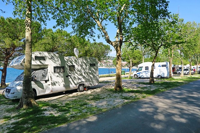 Stellplatz MEERSEITE (erste Reihe am Meer)