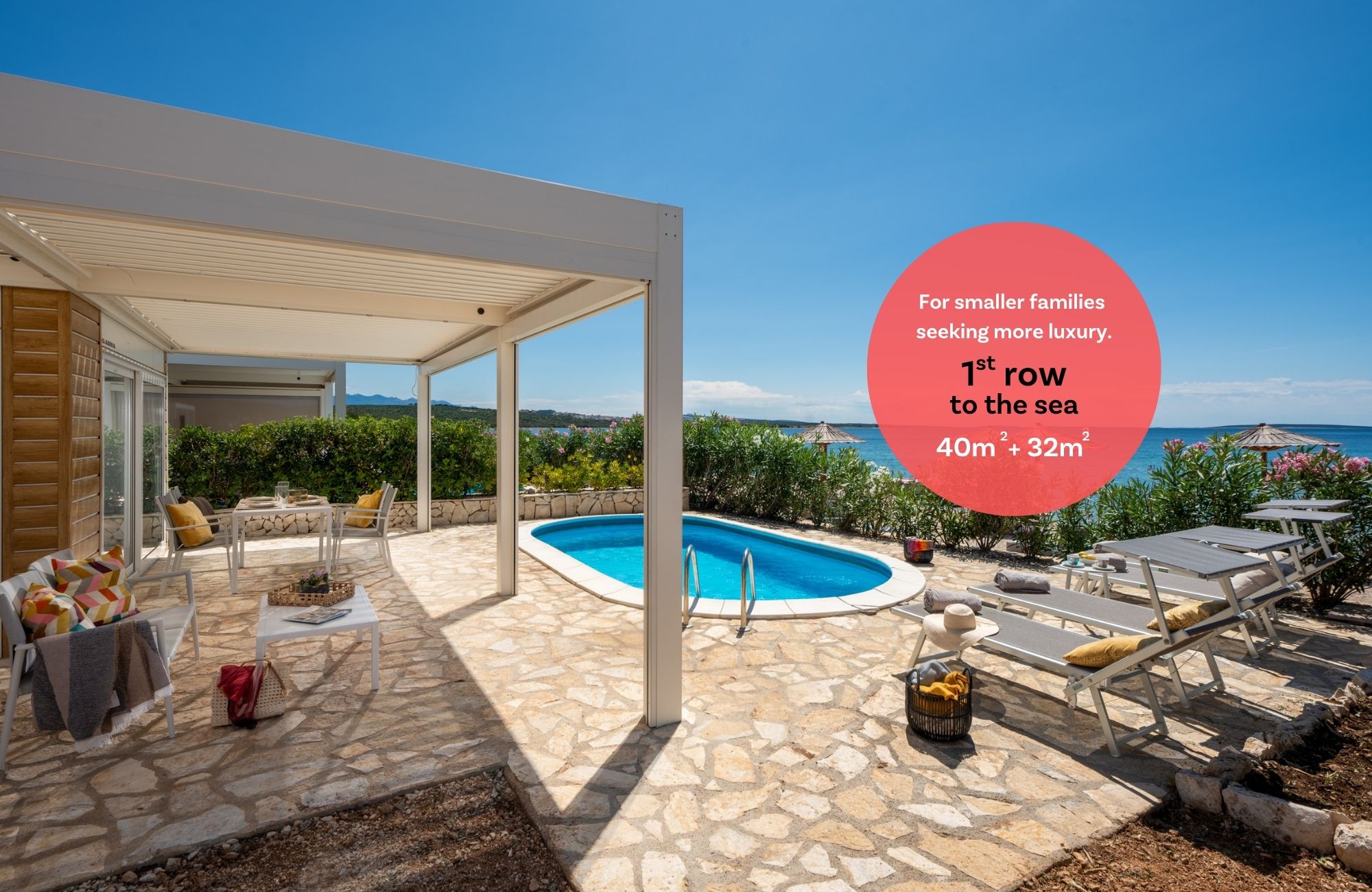 Marinus Holiday Home con piscina