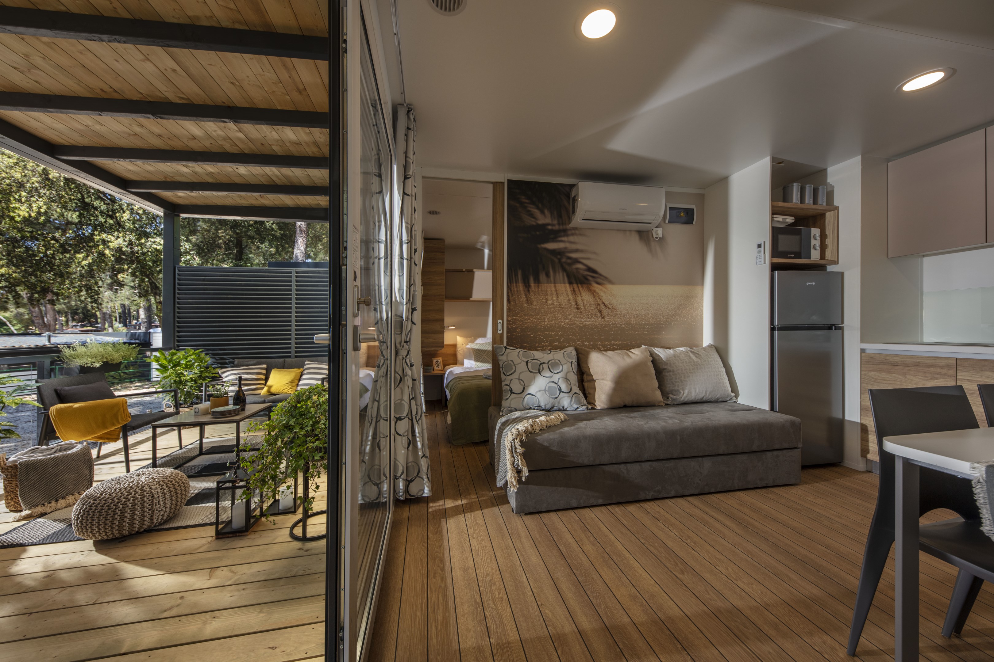 Portillon Mobil-home