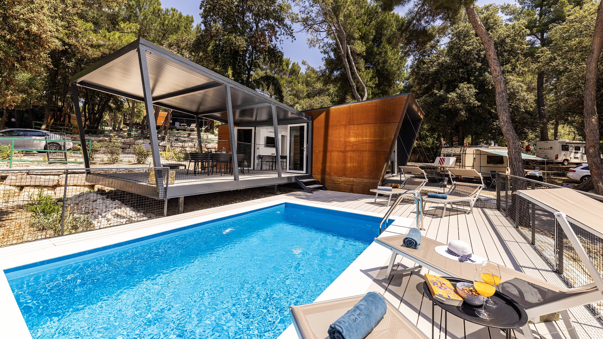 Family Holiday Home mit pool - 1 Modul