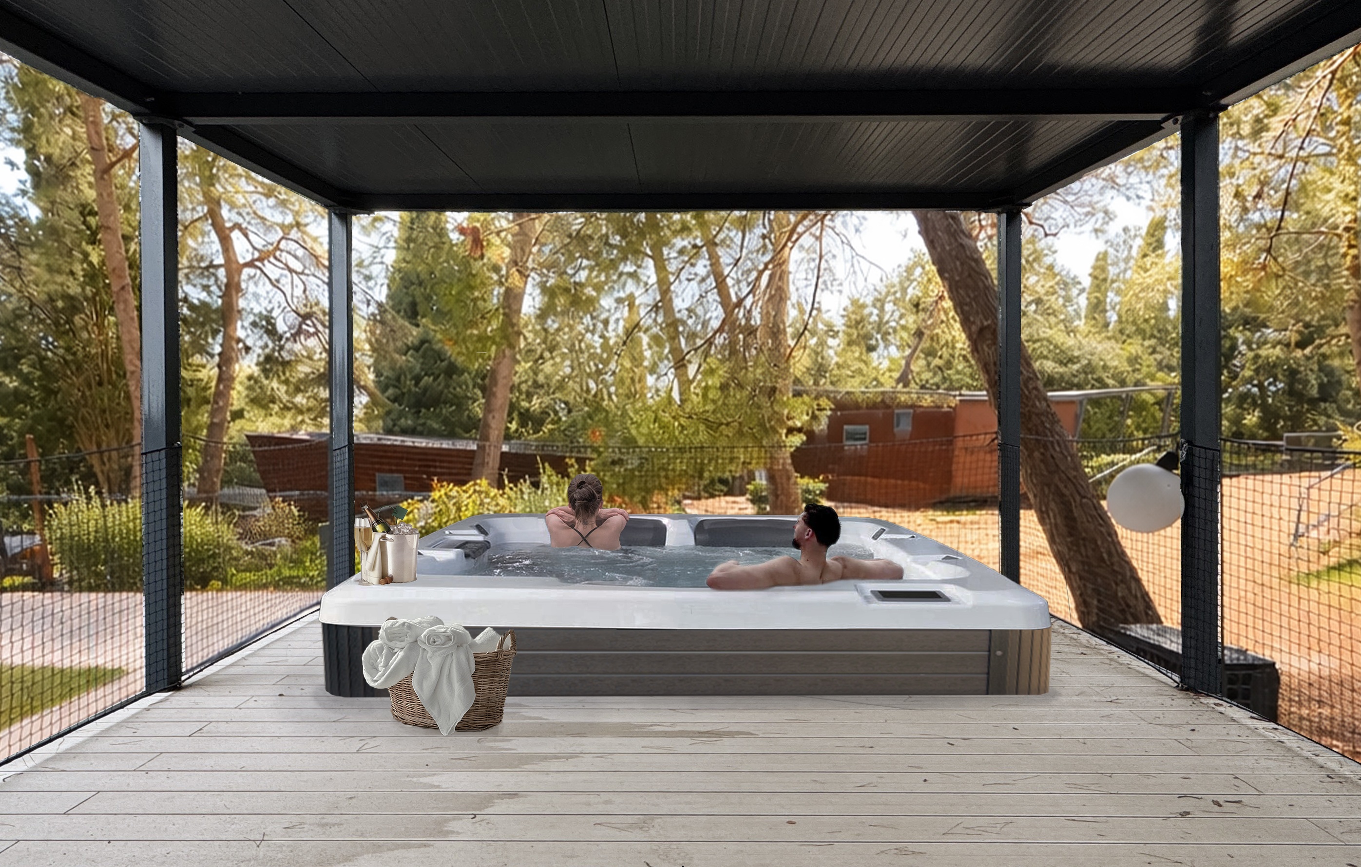 Family Holiday Home with jacuzzi - 1 module