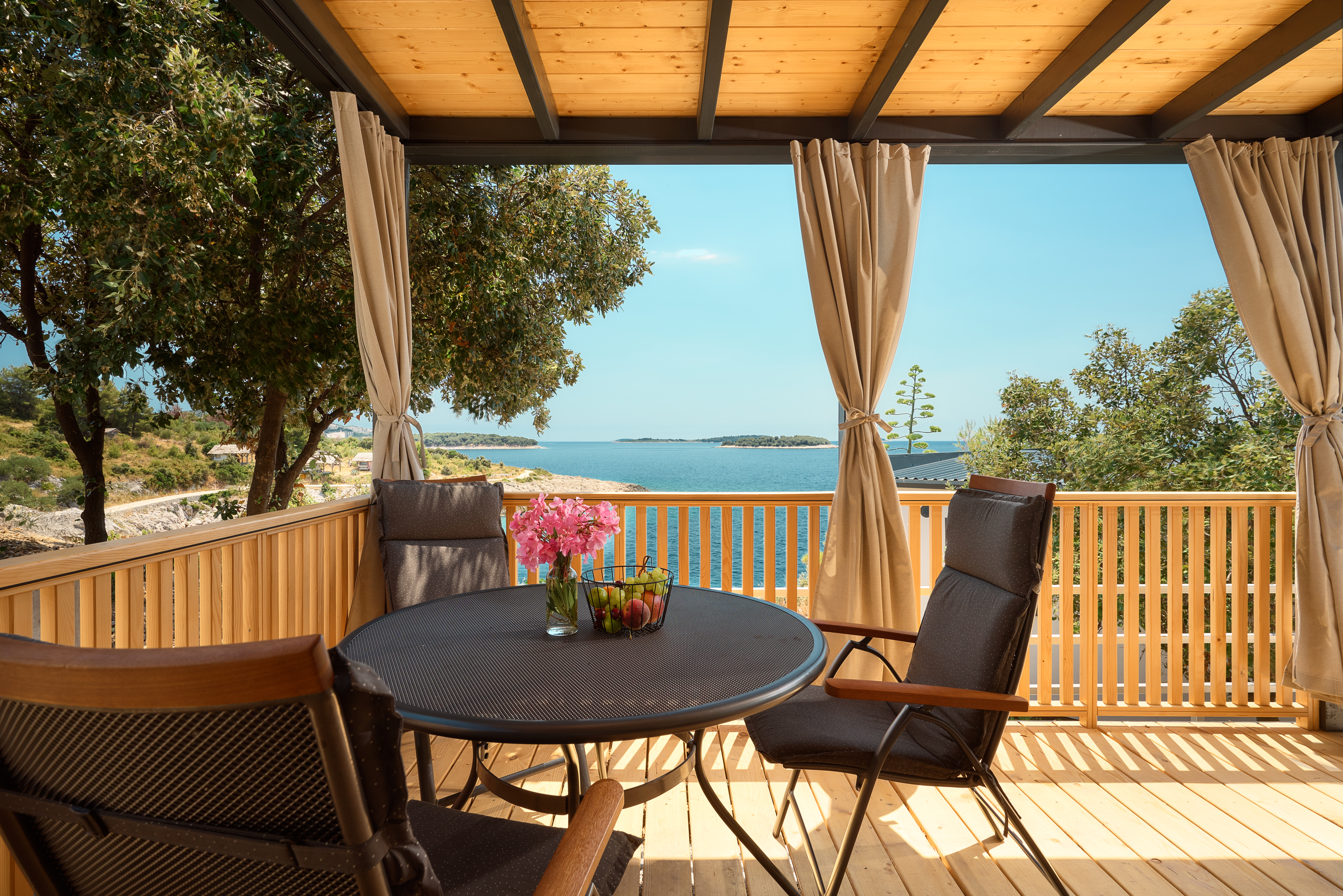 Cliff Mobile Home, Sea View, Terrace