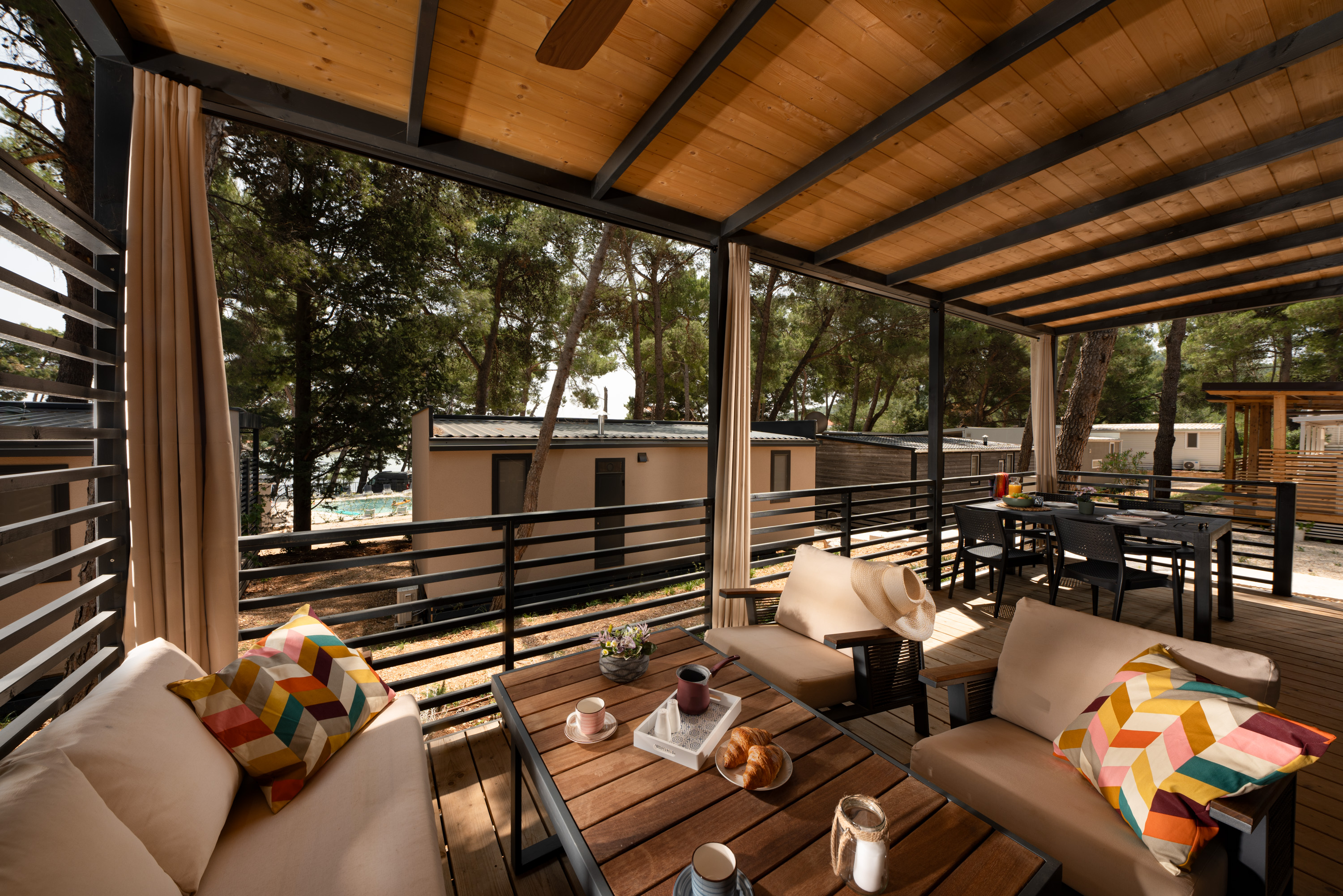 Mobil-home Prestige - 2 chambres avec terrasse