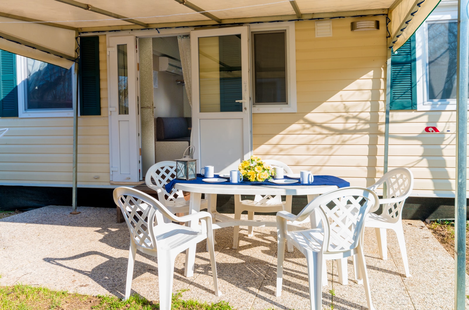 Mobile House Schwimmbad zugelassen Hunde