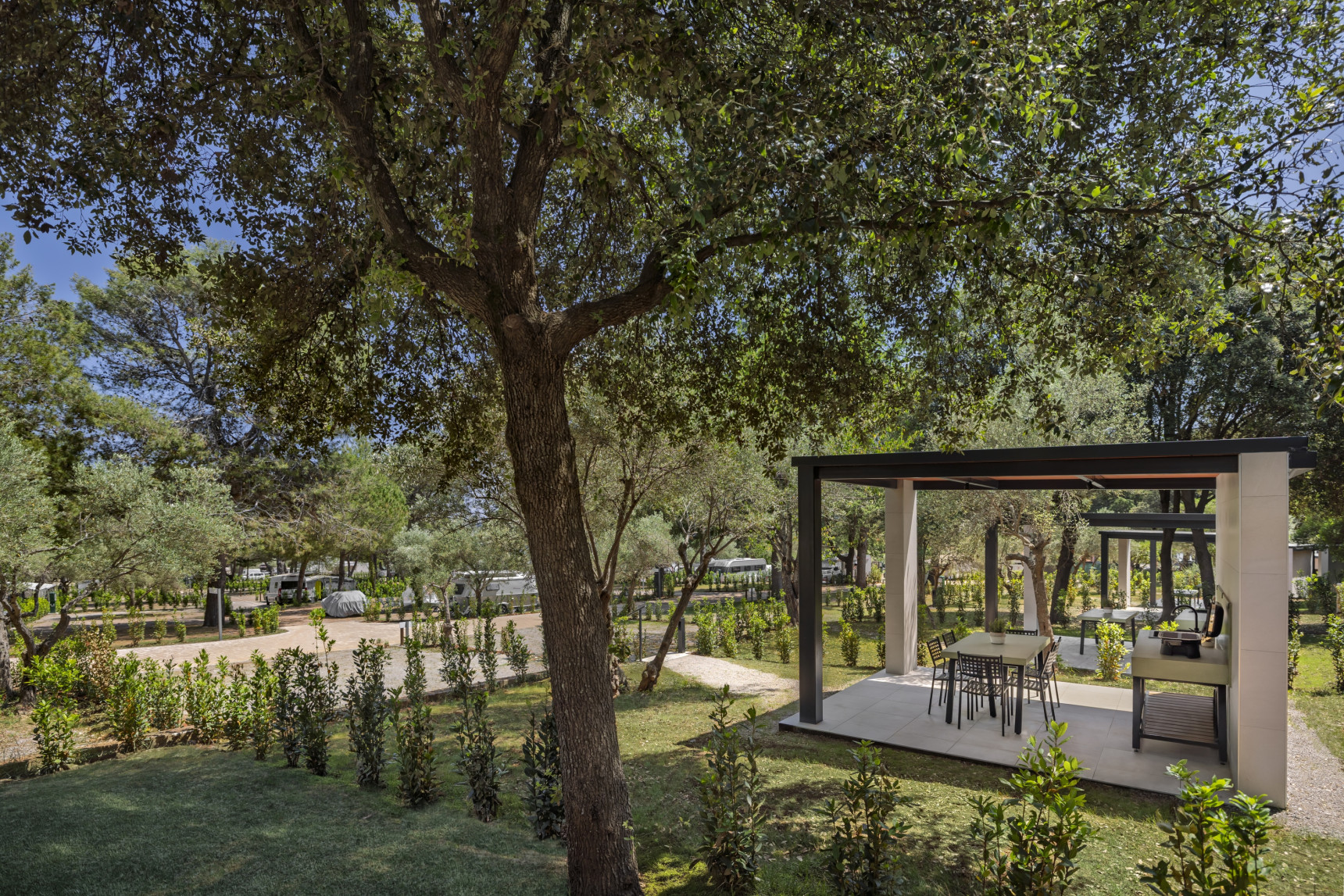 Stellplatz COMFORT BBQ